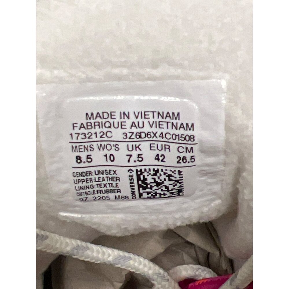 Converse Chuck Taylor Crafted Boots Egret White Pink Men's 8.5 Women's 10 NEW! - Picture 11 of 11